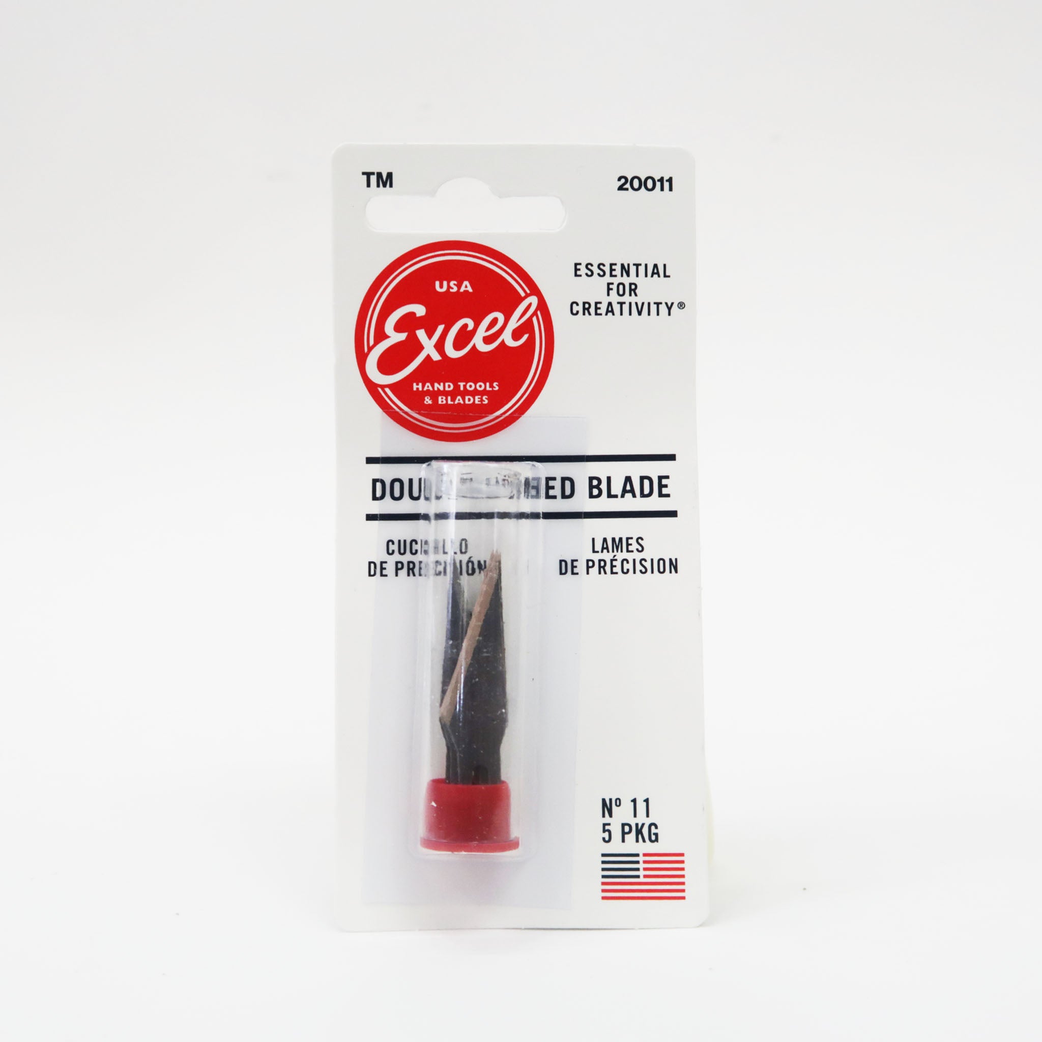 Excel Knife No.11 Double Honed Blade 5 Pieces