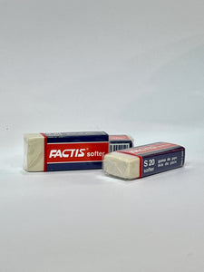 Factis Eraser - Soft White