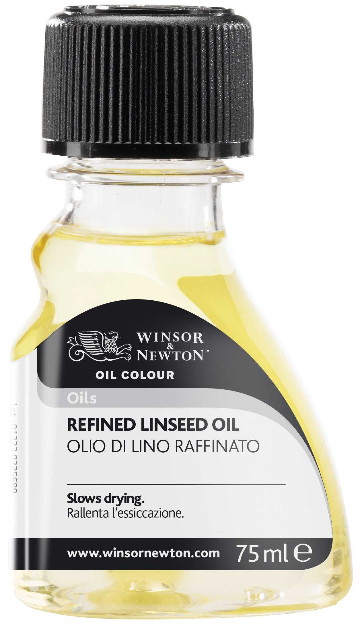 Winsor and Newton Refined Linseed Oil 75ml