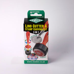 Lino Cutter and Stamp Carving Kit 3 in 1