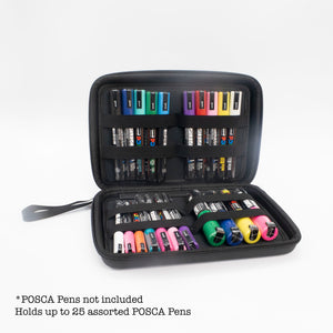 Compact Hardshell Storage Case (Holds up to 25 assorted Markers)